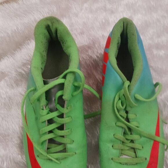 Nike Mercurial Vortex FG Green/Blue size 8 - Picture 2 of 5